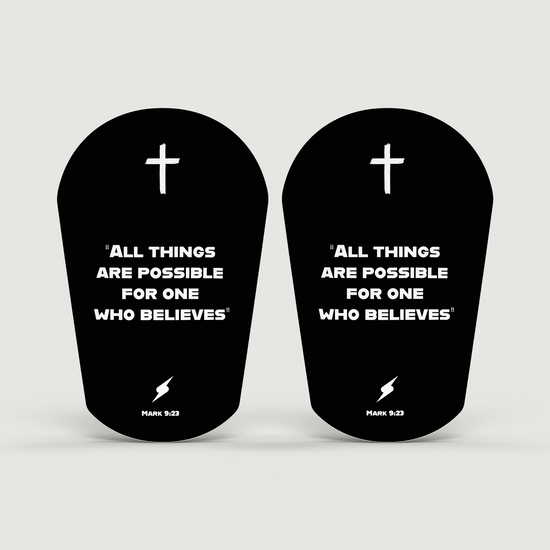 Mark 9:23 - Shin Pads